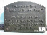 Foto: Vlkerschlacht Gedenkplakette