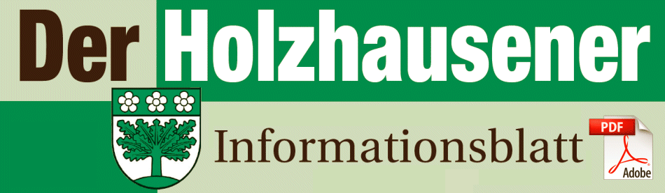Ortsblatt aktuell - Der Holzhausener 