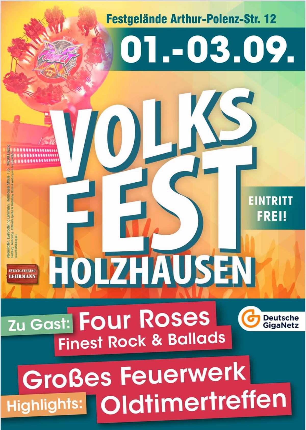 Volksfest Holzhausen Veranstaltungsplan 2023