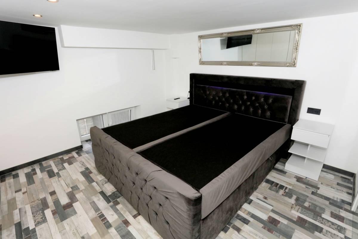 Exklusive Mietwohnung Leipzig Holzhausen - Komfortbett im Schlafzimmer