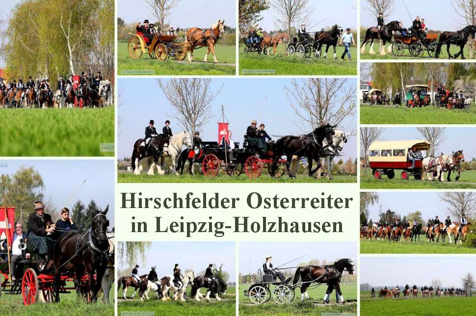 Osterreiten in Holzhausen (Sachsen)