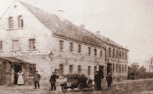 Alter Gasthof Zur Brse ca. 1910