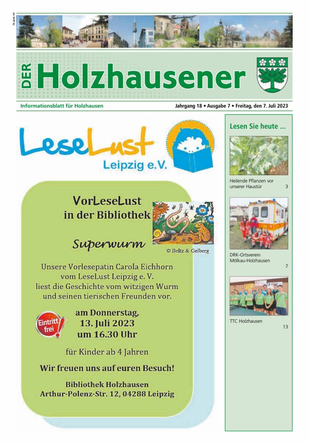 Ortsblatt Holzhausen 07/2023