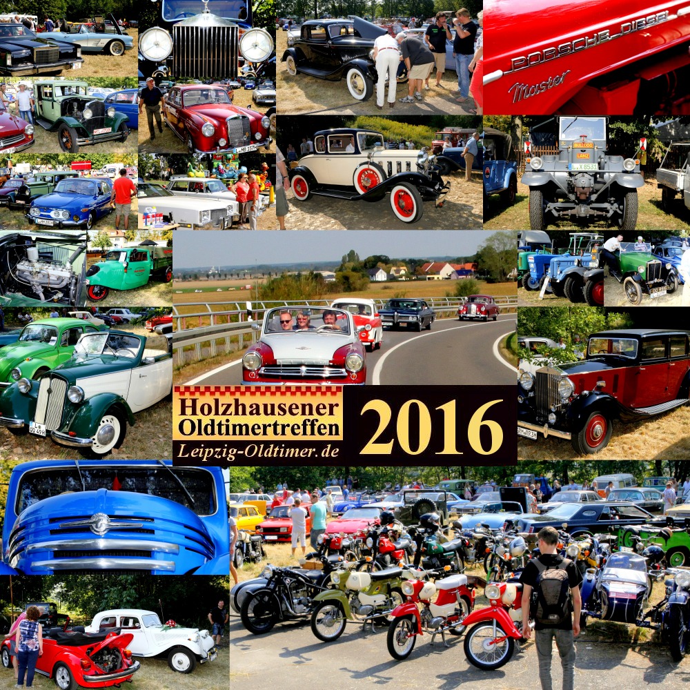 Bilder vom Oldtimertreffen Leipzig Holzhausen 2016