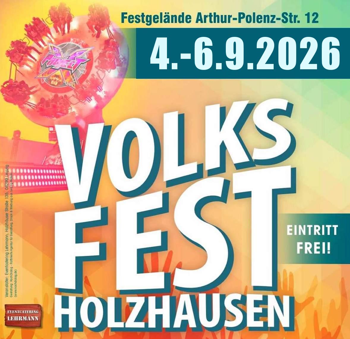 Volksfest Holzhausen Veranstaltungsplan 2026